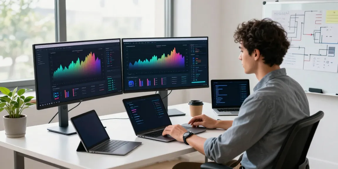 Tech professional optimizing instant indexing strategies at a modern digital workspace.
