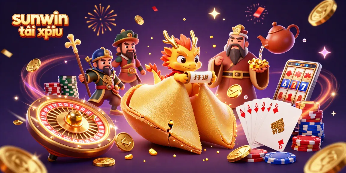 Experience thrilling sunwin tài xỉu moments with dynamic gaming elements in a vibrant casino scene.
